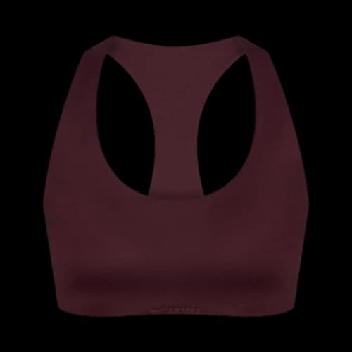 NikeSKIMS Shine Racer Back Bra 'Currant'
