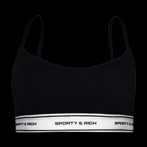 Sporty & Rich Bold Sports Bralette 'Black'