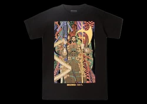 BAIT x Brzrkr #1 Tradd Moore Cover Color Variant Tee Black