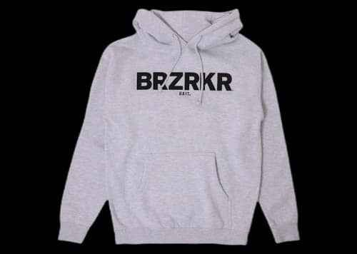 BAIT x Brzrkr #1 Tradd Moore Cover Black And White Cover Hoodie Gray