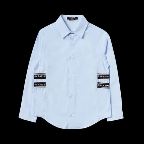 Balmain Kids Dress Shirt 'Blue'