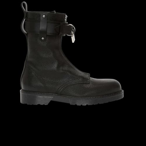 JW Anderson Padlock Combat Boot 'Black' (Women's)
