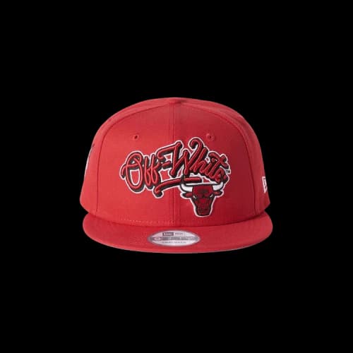 Chicago Bulls x Off-White x New Era Hat 'Red'