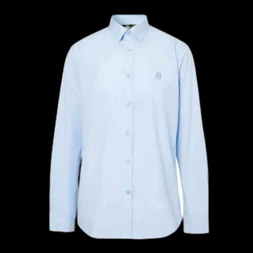 Burberry EKD Embroidered Shirt Blue