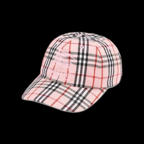 Supreme x Burberry Denim 6-Panel 'Pink'