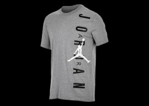 Jordan Jumpman Vertical Logo T-shirt Grey