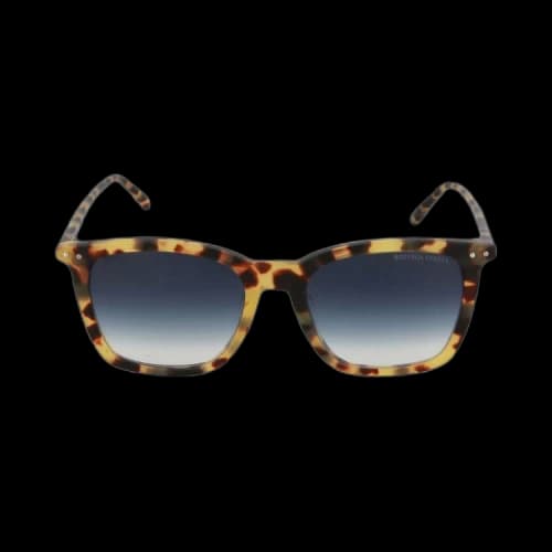 Bottega Veneta Square Sunglasses 'Havana/Blue'