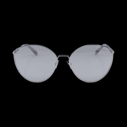 Bottega Veneta Cat Eye Sunglasses 'Silver'