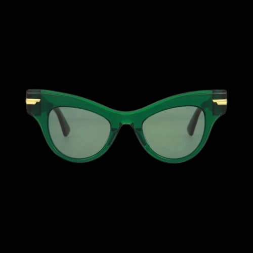 Bottega Veneta Cat Eye Glasses 'Green'