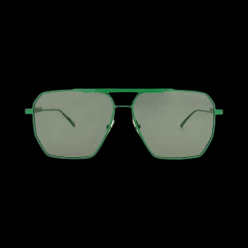 Bottega Veneta Aviator Sunglasses 'Green'