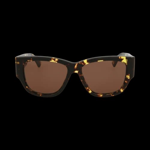 Bottega Veneta Square Sunglasses 'Havana/Brown'