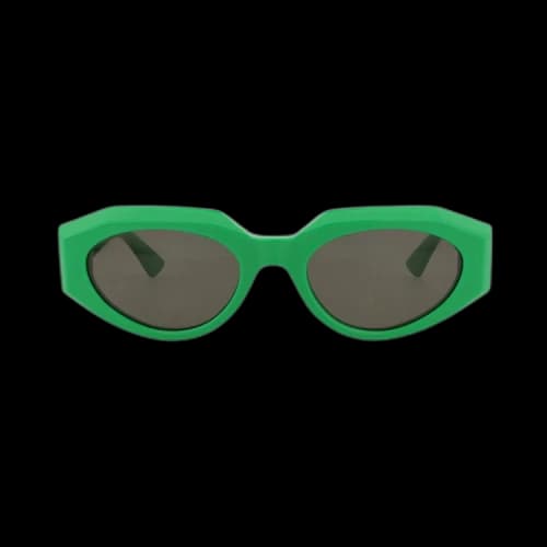 Bottega Veneta Round Sunglasses 'Green'