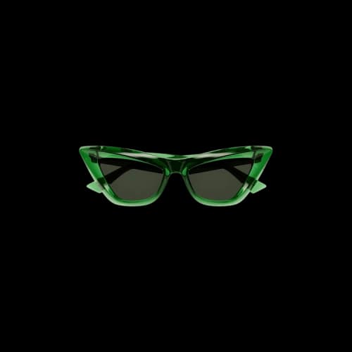 Bottega Veneta Cat Eye Frame Sunglasses 'Green'