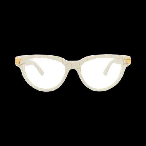 Bottega Veneta Cat Eye Glasses 'Ivory'