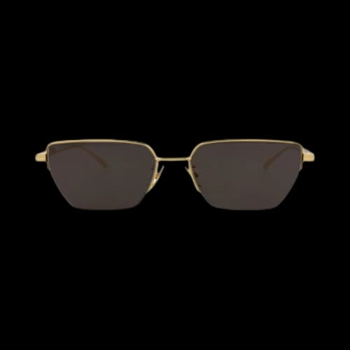 Bottega Veneta Square Sunglasses 'Havana/Brown'