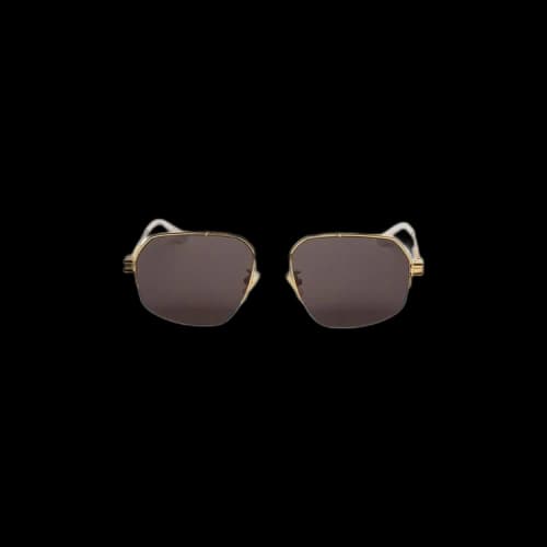 Bottega Veneta Aviator Sunglasses 'Gold'
