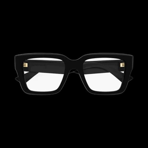 Bottega Veneta Square Glasses 'Shiny Black'
