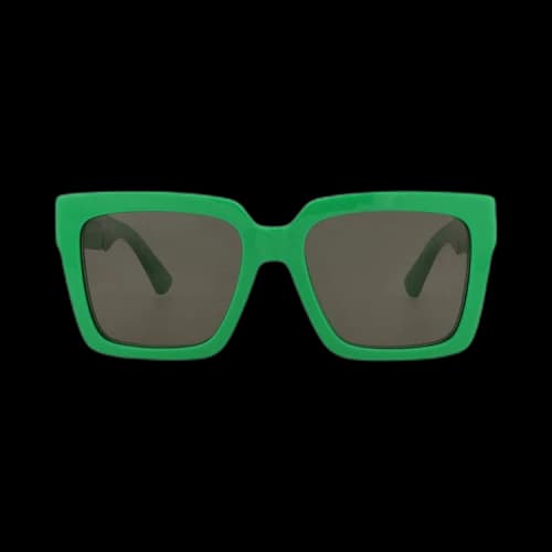 Bottega Veneta Square Sunglasses 'Green'