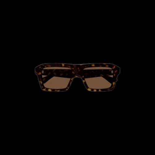 Bottega Veneta Square Sunglasses 'Havana'