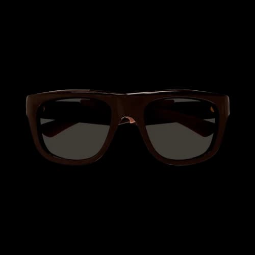 Bottega Veneta Square Sunglasses 'Brown'