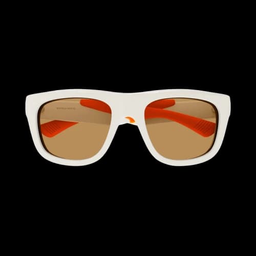 Bottega Veneta Square Sunglasses 'Orange'