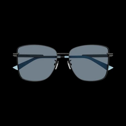 Bottega Veneta Rectangle Sunglasses 'Blue'