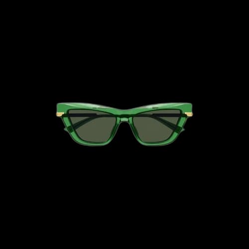 Bottega Veneta Cat Eye Frame Sunglasses 'Green'