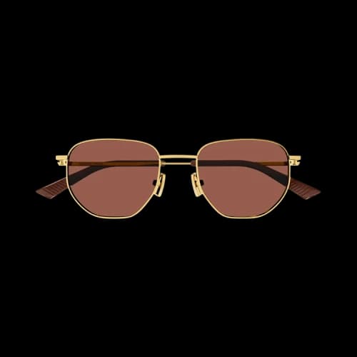 Bottega Veneta Aviator Sunglasses 'Brown'