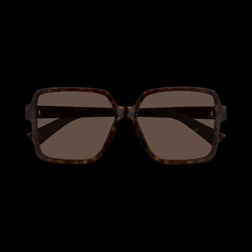 Bottega Veneta Square Sunglasses 'Brown'