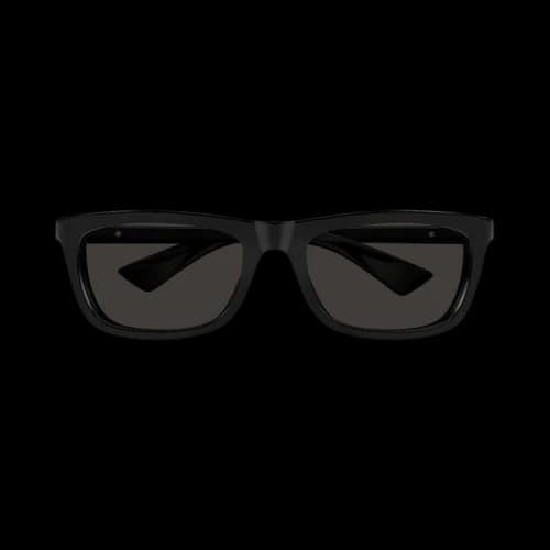 Bottega Veneta Rectangle Sunglasses 'Black'