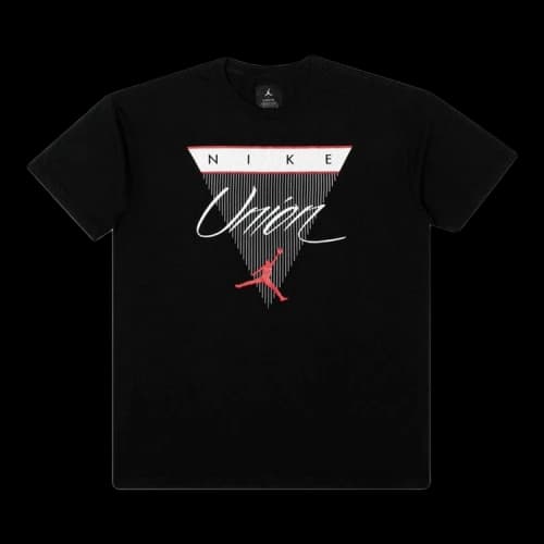 Air Jordan x Union NRG Vault Flight Triangle Tee 'Black'