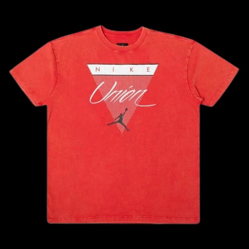 Air Jordan x Union NRG Vault Flight Triangle Tee 'Red'