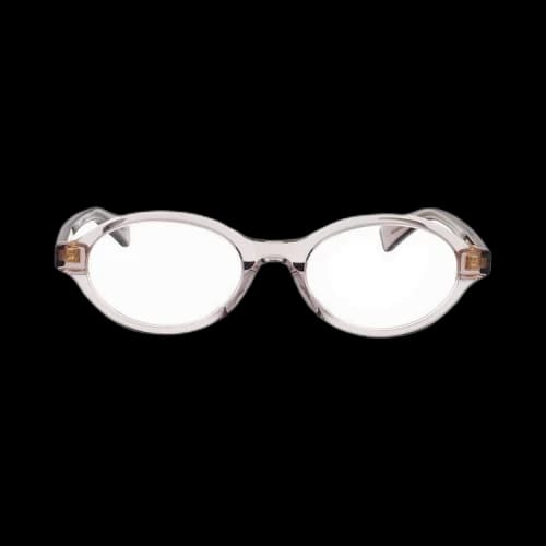 Bottega Veneta Oval Glasses 'Grey'