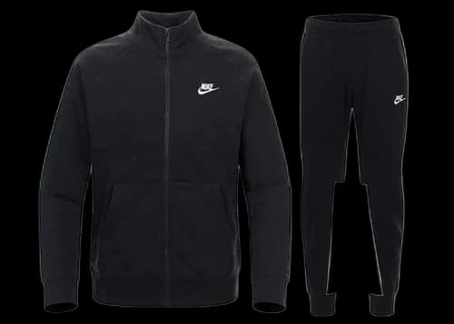 Nike Sportswear Fleece CE Tracksuit Black