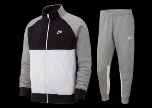 Nike Sportswear Fleece CE Tracksuit Gray