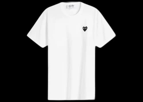 Nike CDG Comme des Garçons Play Basic Logo T-shirt White