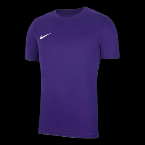Nike Dri-FIT Logo Printing Round Neck Pullover Short Sleeve Us Edition Purple T-Shirt
