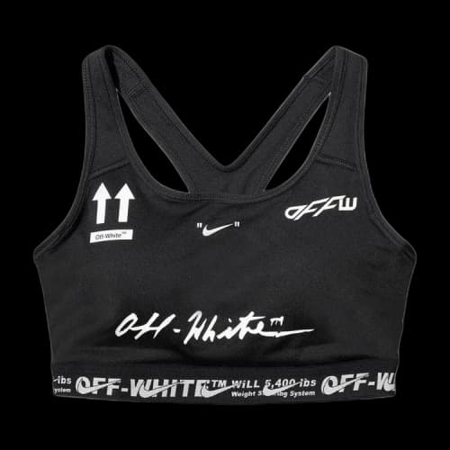 Nike Women's x Off-White NRG As Bra 'Black'