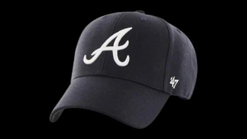 47 Brand Atlanta Braves Juke MVP Adjustable Cap Navy