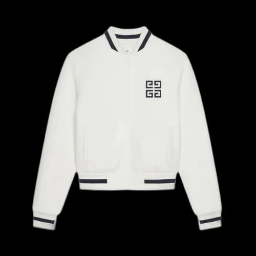 Givenchy Easy-Fit Varsity Jacket 'White'