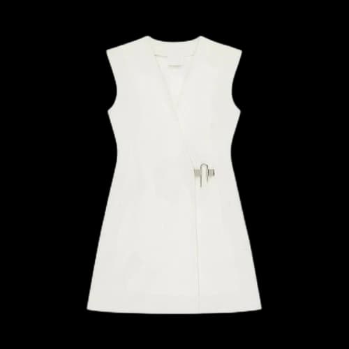 Givenchy Sleeveless Denim Dress 'White'