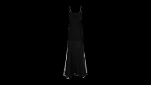 Givenchy Crystal-Embellished Gown Black