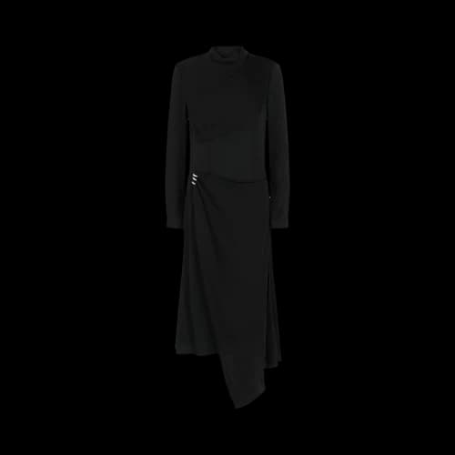 Givenchy Crystal Detail Satin Dress 'Black'