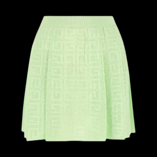 Givenchy 4G Pleated Skirt 'Pistachio'