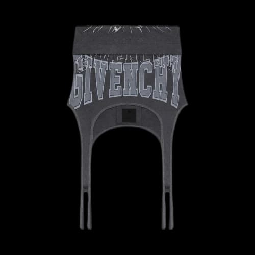 Givenchy Reversed Tank Top Skirt With Pockets 'Grey'