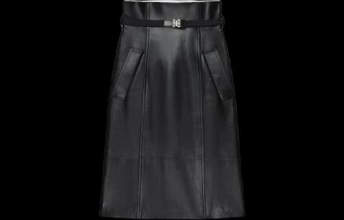 Givenchy High Waisted Wrap Skirt 'Black'