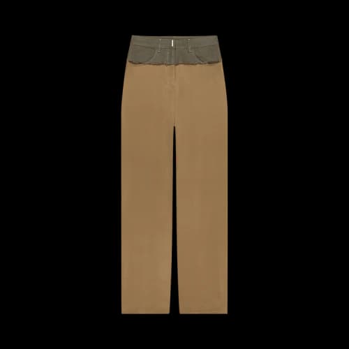 Givenchy Big Mix Denim Jeans 'Dark Khaki'