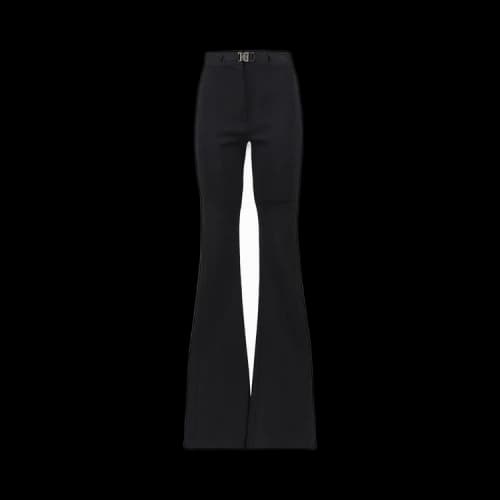 Givenchy Belted Viscose Trousers 'Black'