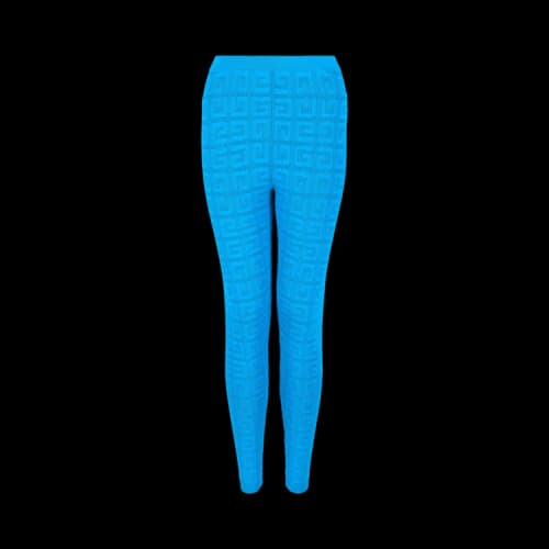 Givenchy All Over 4G Jacquard Leggings 'Aquamarine'