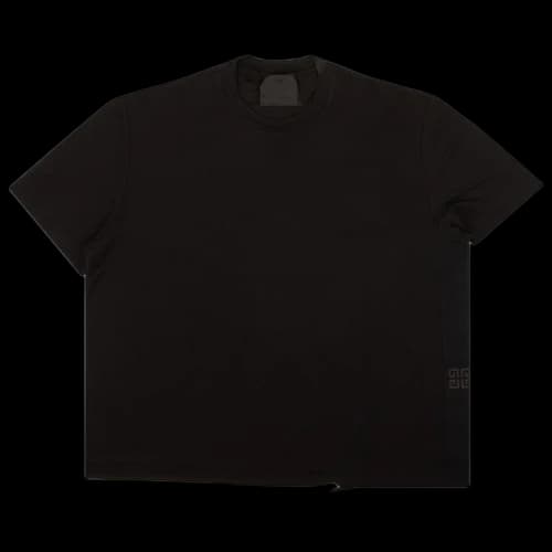 Givenchy 4G Asymmetrical Short-Sleeve Top 'Black'